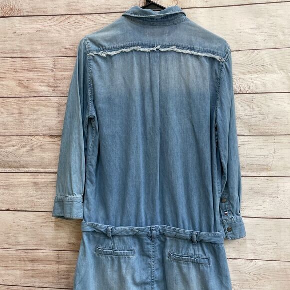 ETIENNE MARCEL L.A.‎ TUNIC DRESS IN BLUE DENIM - Picture 5 of 7